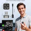 VQU 4 in 1 Wireless CarPlay Adapter for iPhone & Android Auto Adapter, 2026 Upgrade Plug & Play USB C Dongle, Convert Wired to Wireless CarPlay & Android Auto, AirPlay & Miracast Screen Mirroring