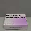 Beginner-Friendly Wig with Bangs for Women Medium Brown Straight Face-Framing Layers Hairstyle 4x4 Realistic Scalp Glueless Synthetic Wigs Medium Length for Everyday Use