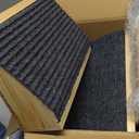 VavoPaw Dog Ramp for Stairs, Non-Slip Dog Stairs, Sturdy Wooden Pet Steps for Small Dogs and Cats Fits Staircase Indoor, Assist for Injured and Older Pets(2 Pack/M, Light Wood)