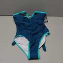 BMJL Swimsuit for Women Tummy Control Cross Back One Piece Bathing Suits Full Coverage Swim Suits 2026, S,Blue Green