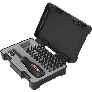 Wheeler 43-Piece Professional Gunsmithing Screwdriver Set with Magnetic Screwdriver Handle and Storage Case for Gunsmithing