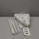 3 Tier Corner Shower Caddy Standing Floor Standing Corner Shower Caddy Organizer Shower Table Plastic Metal Splicing Shelf Storage Rack for Bathroom White- Rustproof