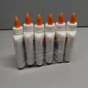 6 x Elmer's Washable No Run School Glue, 4 Ounces, White and Dries Clear