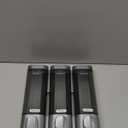 3 in 1 Wall Mounted Shower Dispenser, 3 x 10 oz Shampoo Body Wash Conditioner Pump Dispenser, No Drill for Bathroom & Kitchen (Silver)