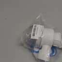 1-1/2"1-1/2" Clear Removable Bottle Trap, P-Trap Replacement, Easy Cleaning, for Kitchen, Bathroom & Garbage Disposal Sink Drain (White-Male)