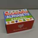 Spanish Alphabet Flash Cards - Thick ABC Flash Cards for Kids Ages 3-6 - Lowercase & Uppercase Letter Recognition Learning Game