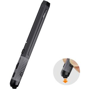 Plima Pocket Ergonomic Pen Mouse Vertical Mouse,DPI 800/1200/1600 Adjustable,Operate thisin a Pen-Holding Manner,Type-C to USB Cable, Support Windows, Android,Linux, Mac OS(Black)