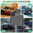 Floor Mats for 2013-2020 Toyota Sienna(Include Limited & Premium), 3 Row Liner Set Custom Fit All Weather Mats for Sienna, Waterproof Anti-Slip Floor Mats for Toyota 7 Passenger Front & 2nd 3rd Row