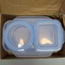 3 Pack Stainless Steel Snack Containers For Kids Adults, 2 Compartment Reusable Metal Snack Boxes With Leak-Proof Lids, Compact Lunch Food Storage Container