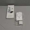 Magnetic Wireless Charger for iPhone: 3 in 1 Travel Charging Station for Apple Devices for iPhone 17 Air 16 15 14 13 12 Pro Max Plus - Foldable Charging Pad for Apple Watch Series & Airpods 4 3 2 Pro (White)