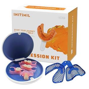 Partial Dentures - Dentures for Missing Teeth & Gaps - Lightweight & Unbreakable Replacement Teeth for Men & Women（6 Teeth）