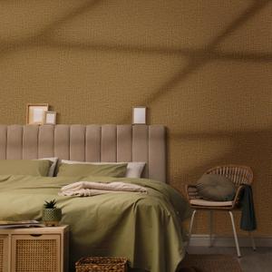 WADILE Grasscloth Peel and Stick Wallpaper 23.6in x 118in, Textured Contact Paper for Cabinets, Faux Linen Wall Paper Pull and Stick, Fabric Vinyl Wallpaper Self Adhesive Coffee