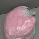 Plush Hamster Stuffed Animal Toys Hamster Throw Pillow with Blanket 19.7 Inches Pink