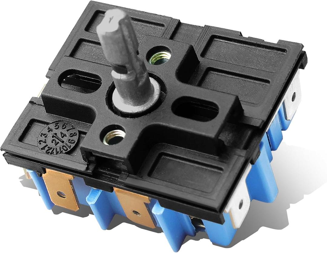 WB24X25013 4464832 Control Switch, Replace for GE WB24X25013 Range Infinite Control Switch, Compatible with 191D4774P005 AP5999509 4464832 PS11729102, 191D4774P005 Improves Cooking Effect