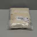 Smiry Velvet Seat Covers for Dining Room Chair Set of 4, Stretch Fit Removable Washable Chair Seat Cushion Protector Slipcovers with Ties, Cream