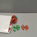 Honoson 24 Pcs Christmas Hair Bows Clips Snowflake Hair Accessories 3 Inch Christmas Bow for Women Colorful Xmas Boutique Xmas Bowknot Hairpins Barrette Gifts for Winter Holiday(Classic Pattern)