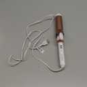 Conair Double Ceramic 1-1/2 Inch Curling Iron, 1.5-Inch Barrel Creates Soft Waves and Curls, Hair Curler for Use on Medium and Long Hair, White (White/Rose Gold)