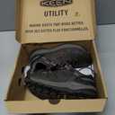 KEEN Utility Women's Flint 2 Low Height Leather Steel Toe Work Shoes, Magnet/Rose, 8 Wide US