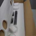 Bathroom Vanity Light Fixtures 4 Lights, Wooden Farmhouse Vanity Lights Rustic Bathroom Lights Over Mirror with Clear Glass Shade Black Industrial Wall Sconce for Bathroom Bedroom Hallway Kitchen