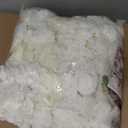 Flower Wall Backdrop 12PCS 16.5x16.5 Inch Floral Wall Panel White Artificial Silk Rose Wall Decor Ideal for Wedding Celebrations, Festive Party Backdrops and Home Decor