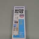 SAMSUNG Genuine Filter for Refrigerator Water and Ice, Carbon Block Filtration, Reduces 99% of Harmful Contaminants for Clean, Clear Drinking Water, 6-Month Life, HAF-QIN/EXP, 1 Pack