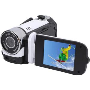 FOSA Digital Camera Recorder, Video Camera with 2.4 Inch Color Screen, 16MP 1080P 16X Digital Zoom Video Camera Camcorder for Travel with Fill Light