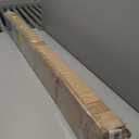 EaseLife 10 FT Brushed Nickel Double Sliding Barn Door Hardware Track Kit,Basic J Pulley,Heavy Duty,Slide Smoothly Quietly,Easy Install (10FT Track Kit for Double 30" Wide Door)