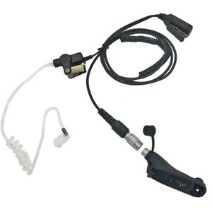 Radio Mic and Earpiece Quick Disconnect Walkie Talkie Headset Qd Accessories for Motorola APX 6000 8000 xpr 6550e 7550e 7580e Walkie Talkies