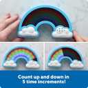 Learning Resources Rainbow Visual Timer - Time Management for Children, Audio and Visual Alarms, Schedule for Kids, Social Emotional Learning Skills, Countdown for Teachers, Classroom Must Haves