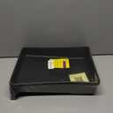 Bates- 9 Inch Paint Tray, 2 Pack, Black Plastic Paint Roller Tray 9 Inch, Deep Capacity, Textured Ridge