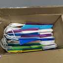  24 Colors Small Gift Bag with Handles Bulk 24PCS Paper Party Bags 8.3"x6"x3" Multiple Uses (Small Size)