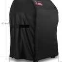Kingkong 7105 Premium Grill Cover for Weber Spirit 210 Series Gas Grills with Both Collapsed (Not Fit for Spirit II E-210) Including Grill Brush and Tongs