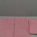 Red & White Checkered Kitchen Tea Towels, 100% Woven Cotton Washable Dish Cloth(Set of 6) (15.8" x 11.2" (Set of 6))