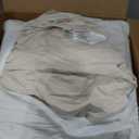 Joysoul Queen Size Down Comforter - All Season Ultra Soft Goose Down & Feather Fiber Fill, Luxury Hotel Cream Duvet Insert with Corner Tabs (88" X 88") (Light Khaki)