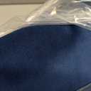 StangH Navy Velvet Blackout Curtains - Luxury Thermal Insulated Drapes for Hotel Hall/Farmhouse Decor, Heavy Duty Summer Heat Block Out for Laundry Office, W42 x L96, 2 Panels (Blue Series - Navy Blue)