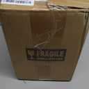 2 Gallon Glass Beverage Dispenser, 18/8 Stainless Steel Spigot and Lid - Glass Drink Dispensers for Parties - Mason Jar Drink Dispensers with Lids - Laundry Detergent Holder