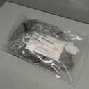 Topcosplay Old Lady Wig and Accessories 5pcs Set Granny Costume Wig Grandma Wig Halloween Party Wigs (Grey)