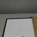 Double-Sided White Board Black Aluminium Frame, 24" x 18" Dry Erase Board Magnetic Whiteboard for Wall, Hanging Mounted Whiteboard Home, School, Office, Kitchen (24" x 18", Black)