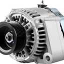 SCITOO Alternator Fits for Honda for Accord 1998 1999 2000 2001 2002 & for Acura CL 1998-1999, L4 2.3L- 12V 80 Amp CCW 6-Groove Pulley, Replace OE 13767