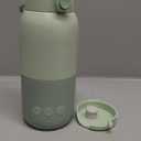 BOLOLO Portable Bottle Warmer for Travel, Super Fast Charging, Instant Breastmilk, Formula, Water, Milk Warmer with 10 Ounces Big Capacity, Baby Flask for Vehicle,car,Airplane Journey