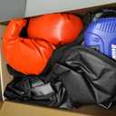 HopeRock Punching Bag for Kids, Boxing Set with Scoring, Light, Music, 4 Game Modes, Inflatable Boxing Bag with Gloves, Birthday Gifts Toys for 4-8-12 Years Old Boys
