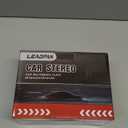 Leadfan Double Din Car Stereo Radio Support Apple Carplay&Android Auto, 7inch HD Touchscreen Double Din Radio with Bluetooth, Car Audio Receivers, Camera, MirrorLink, FM Radio, 2 USB/TF/AUX/Subwoofer