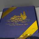 Farmhouse Oak 12" Lazy Susan Turntable Organizer for Cabinet, Round Wooden Lazy Susan Organization and Storage for Dining Table, Pantry, Kitchen, Countertop, Cupboard,Home Decor, Walnut Wood