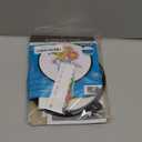 Dimensions Summer Flowers Counted Cross Stitch Kit for Beginners, White 14 Count Aida Cloth, 6'' D