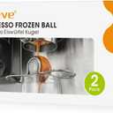 AIEVE 2 Pack Espresso Cooling Ball, Stainless Steel Frozen Ice Rock for Coffee, Espresso Accessories Extract Brew Chilling Tool Chiller Gift for Birthday, Valentine's Day, Christmas