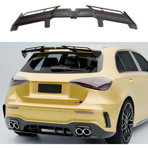 Universal Rear Window Roof Spoiler Wing Gloss Black Compatible with Most Hatchback/SUV/Wagon Hatch Mount