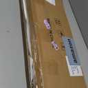 Solid Wood Luggage Rack, No Assembly Required, Foldable Suitcase Stand, Luggage Holder, with Storage Shelf, for Guest Room, Hotel, Bedroom, Cloud White