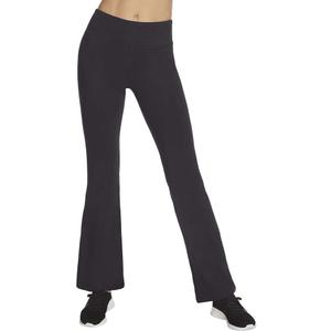 Skechers Women's Go Walk High Waisted Flare Pants (Large, Black)