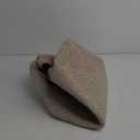 OIAHOMY 75L Large Woven Cotton Rope Storage Basket with Handle for Organizing Blanket and Toys for Living Room, Nursery, Brown Variegated 22x17x12