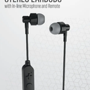 Acoustix Wireless Stereo Earbuds - Black